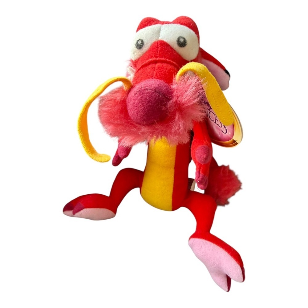 VTG Y2K Disney Mushu Mulan Disney On Ice Stuffed Animal Toy 9"